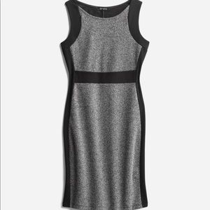 Hailey 23 - Black & Gray Knit Dress
